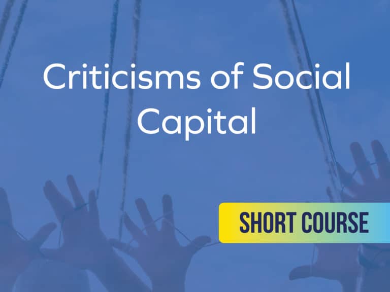 Social Capital – Criticisms